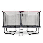 EXIT PeakPro batuts 275x458 ar aizsargtīklu - melna