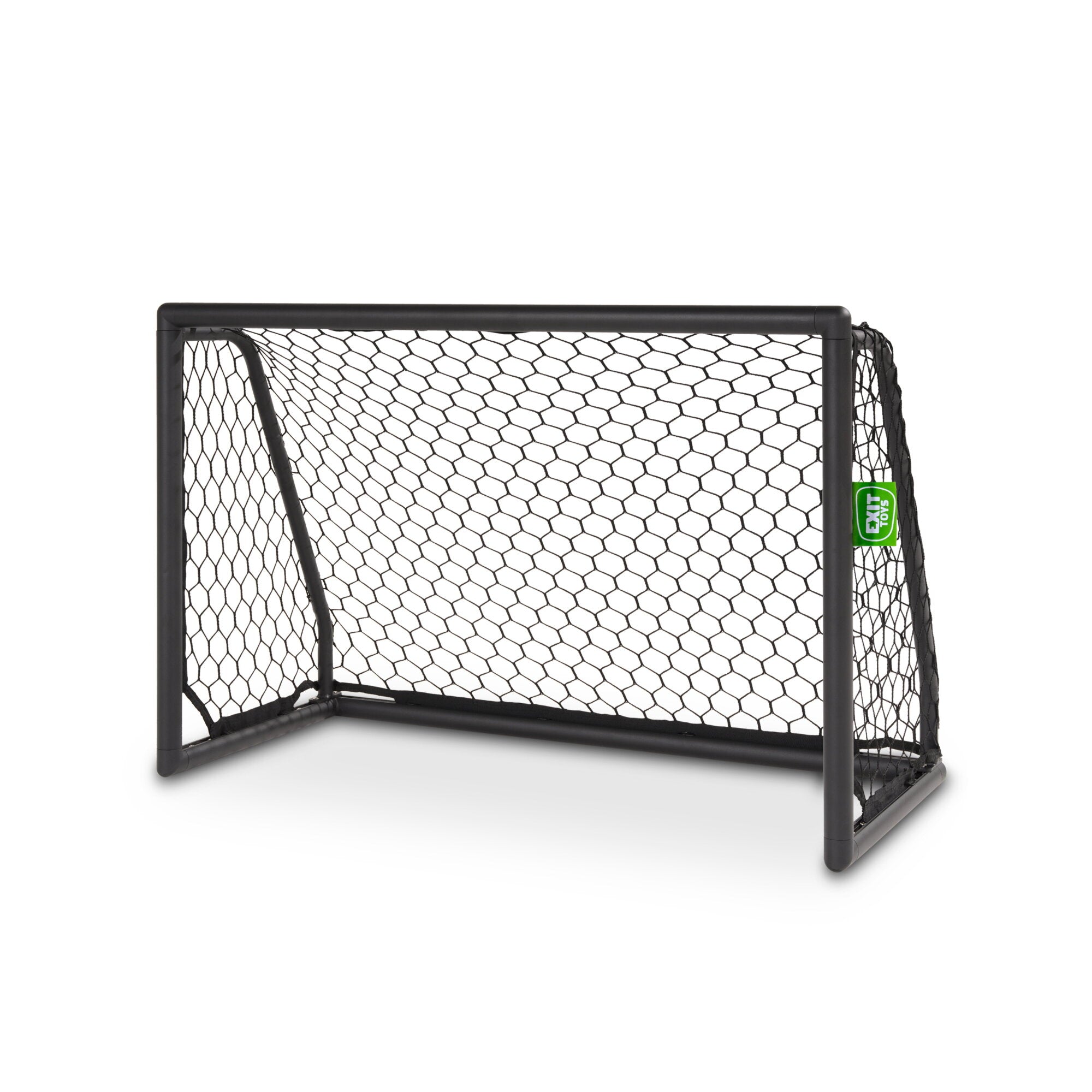 EXIT Scala alumīnija futbola vārti 120x80cm - melni