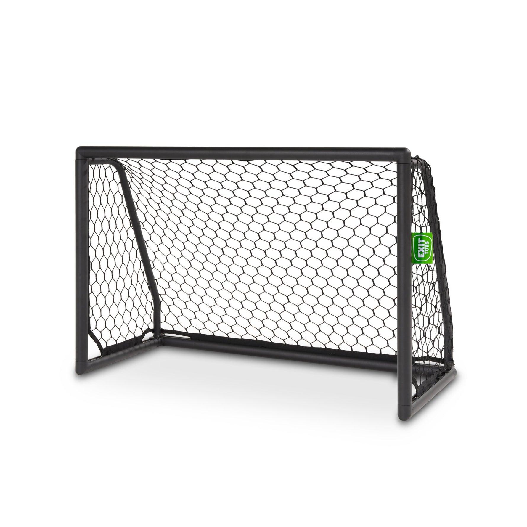 EXIT Scala alumīnija futbola vārti 120x80cm - melni