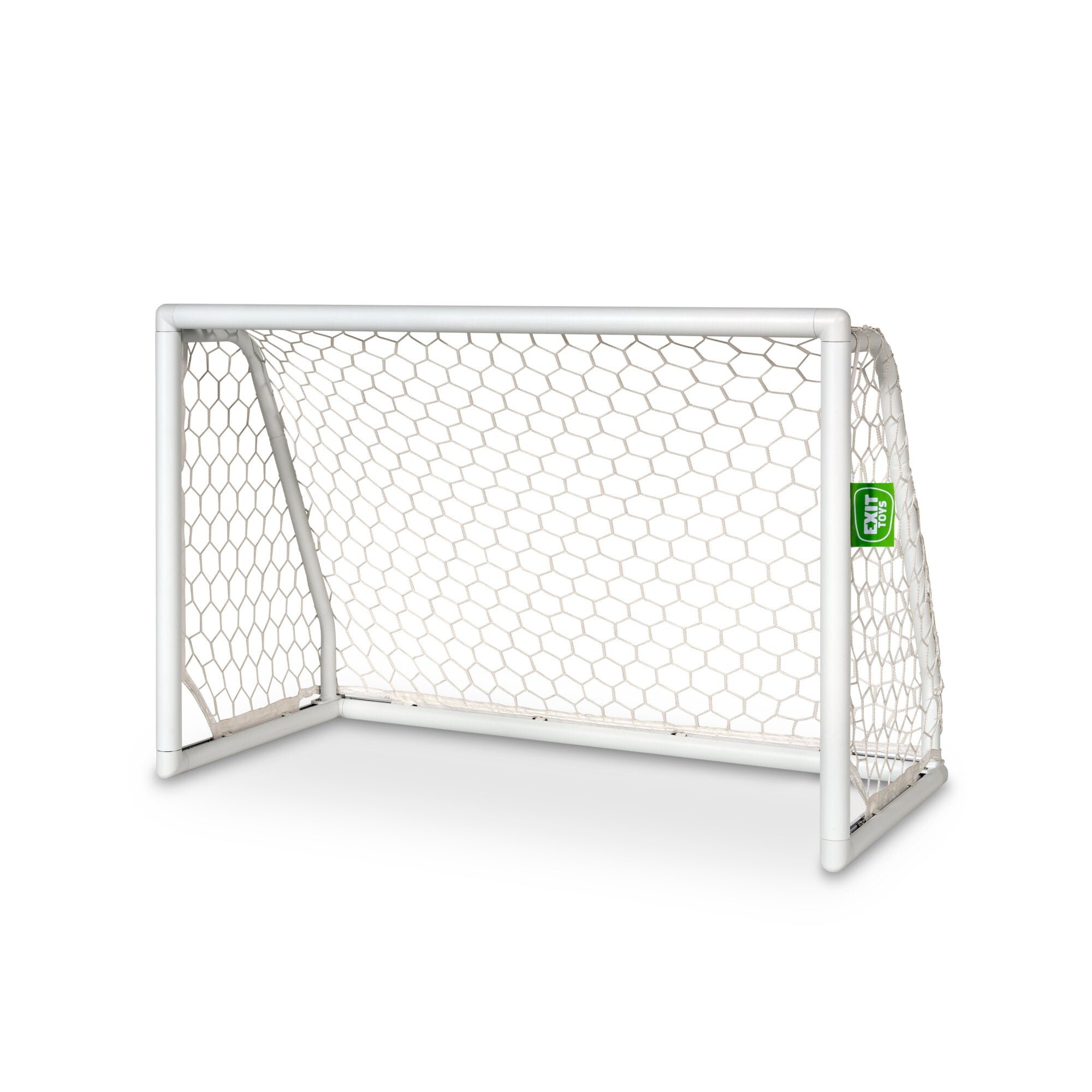 EXIT Scala alumīnija futbola vārti 120x80cm - balti