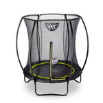 EXIT Silhouette batuts ar tīklu ø183cm - melns