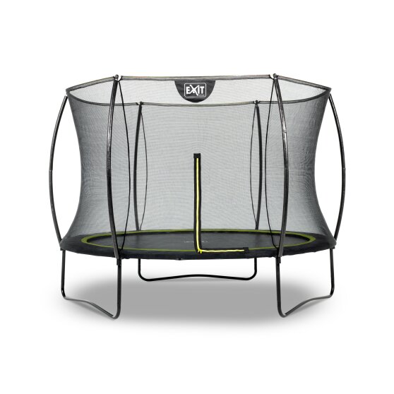 EXIT Silhouette batuts ar tīklu ø244cm - Melna