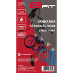 Speed ​​​​Light lecamaukla ar tērauda trosi, 300 cm, Eb Fit, melna