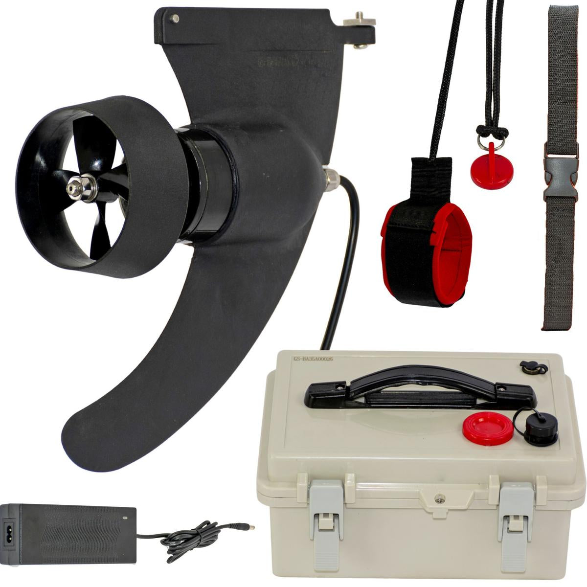 XQMAX SUP motors ar akumulatoru