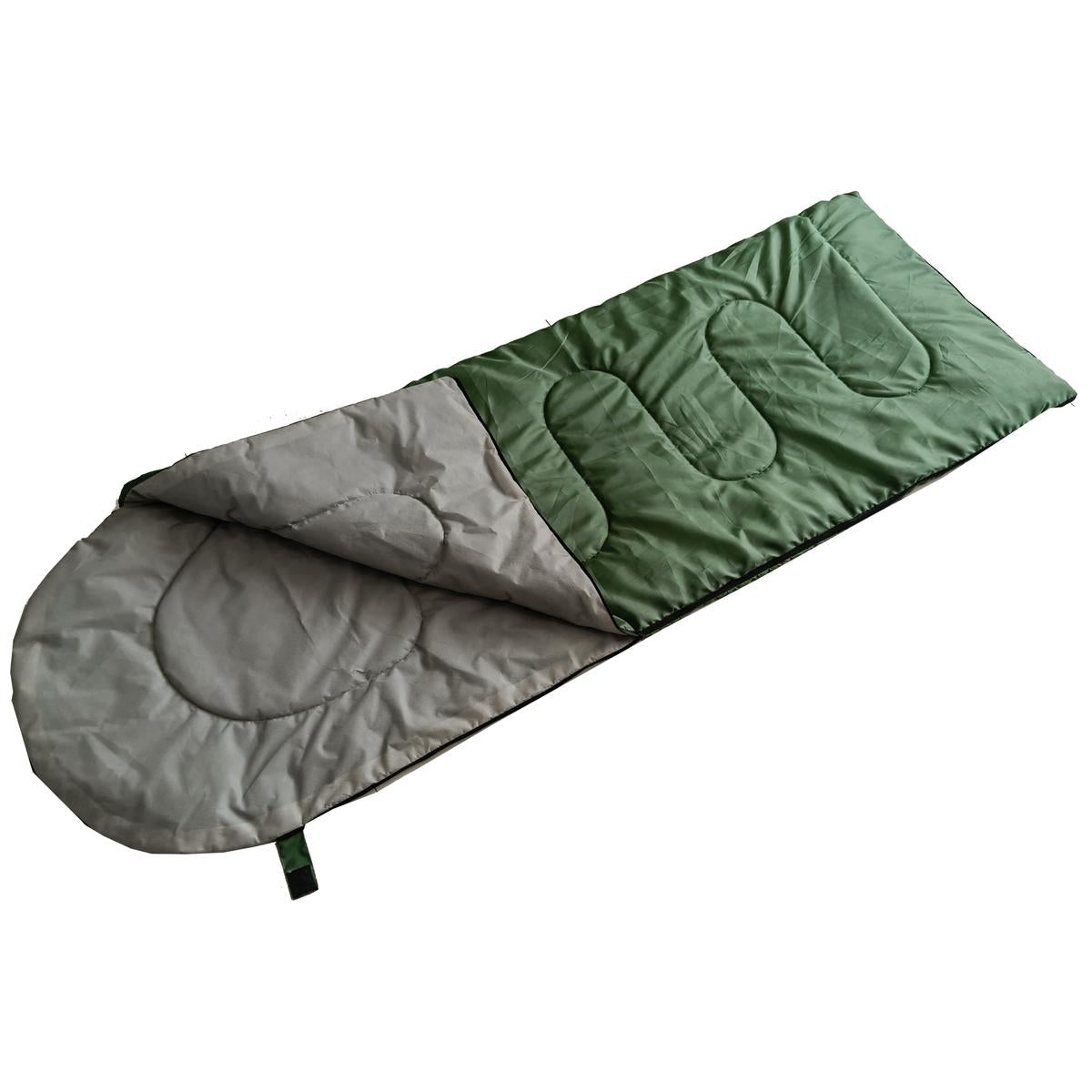 QUEST TOURIST guļammaiss 210x70cm GREEN ENERO CAMP