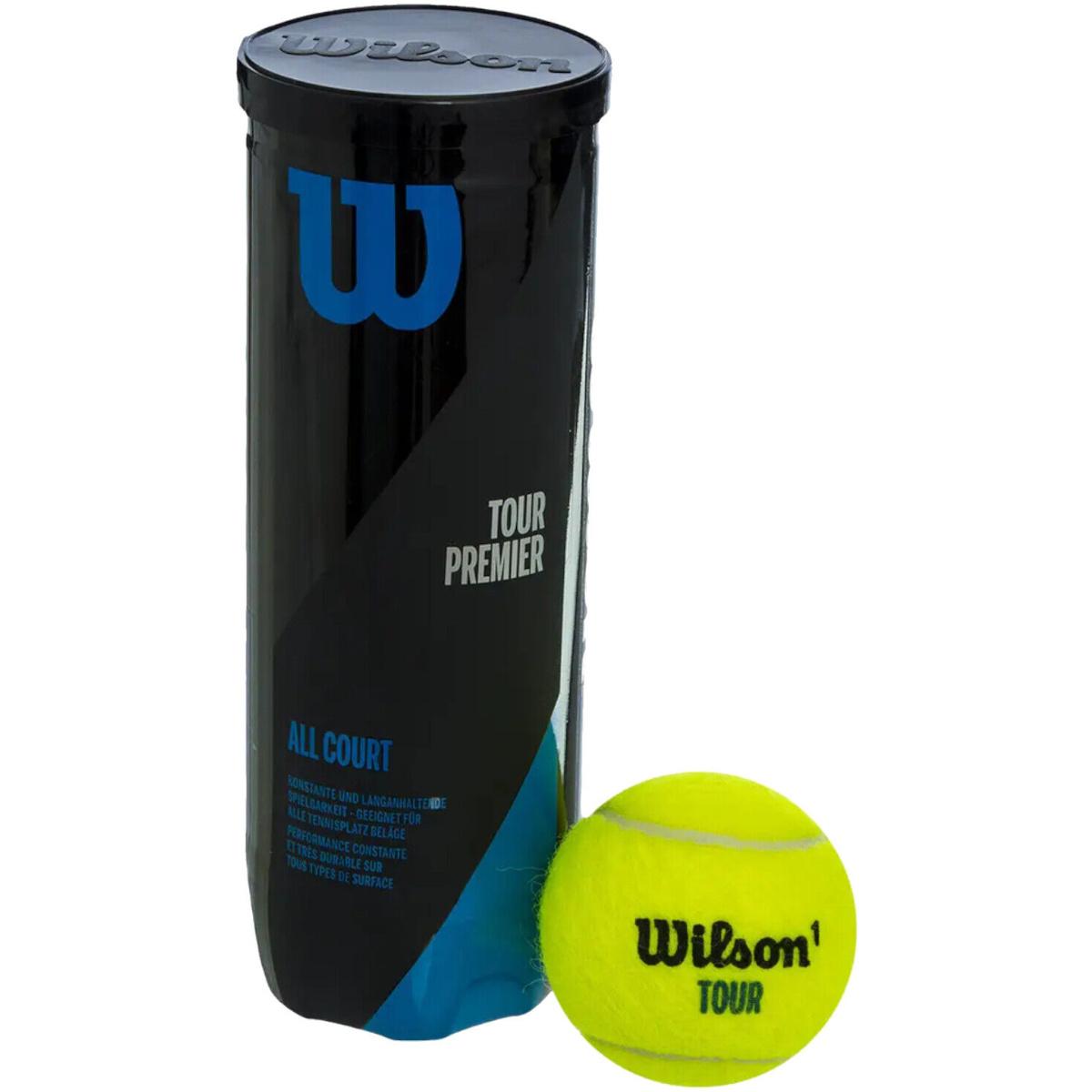 WILSON TOUR PREMIER TENISA Bumbu KOMPLEKTS 3 GAB