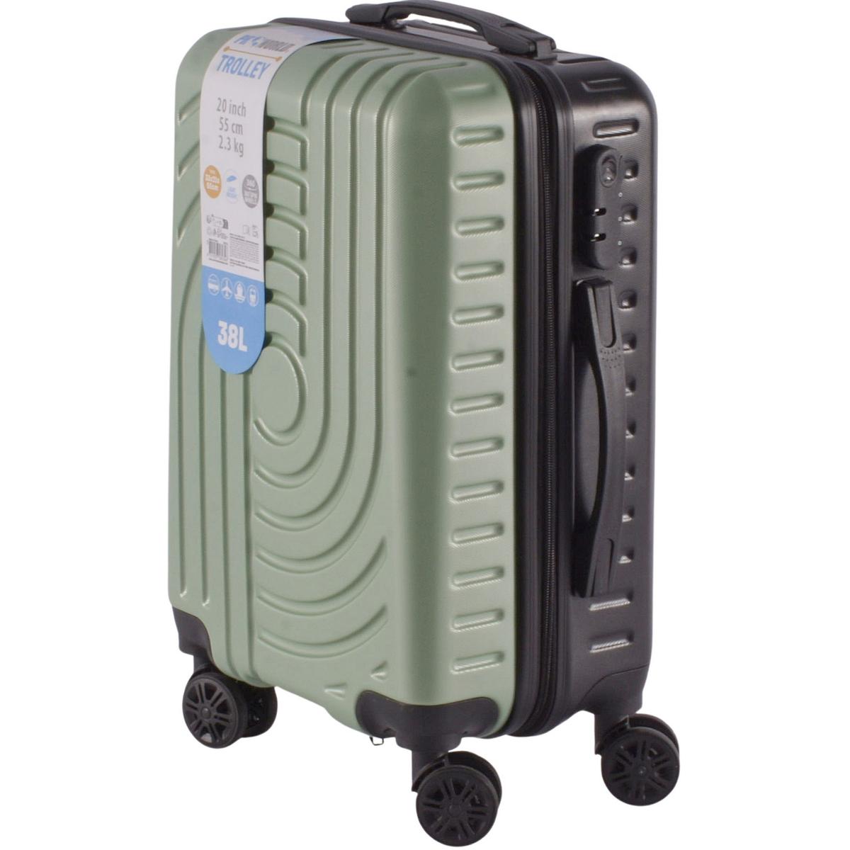 Ceļojumu koferis 38L PROWORLD GREEN