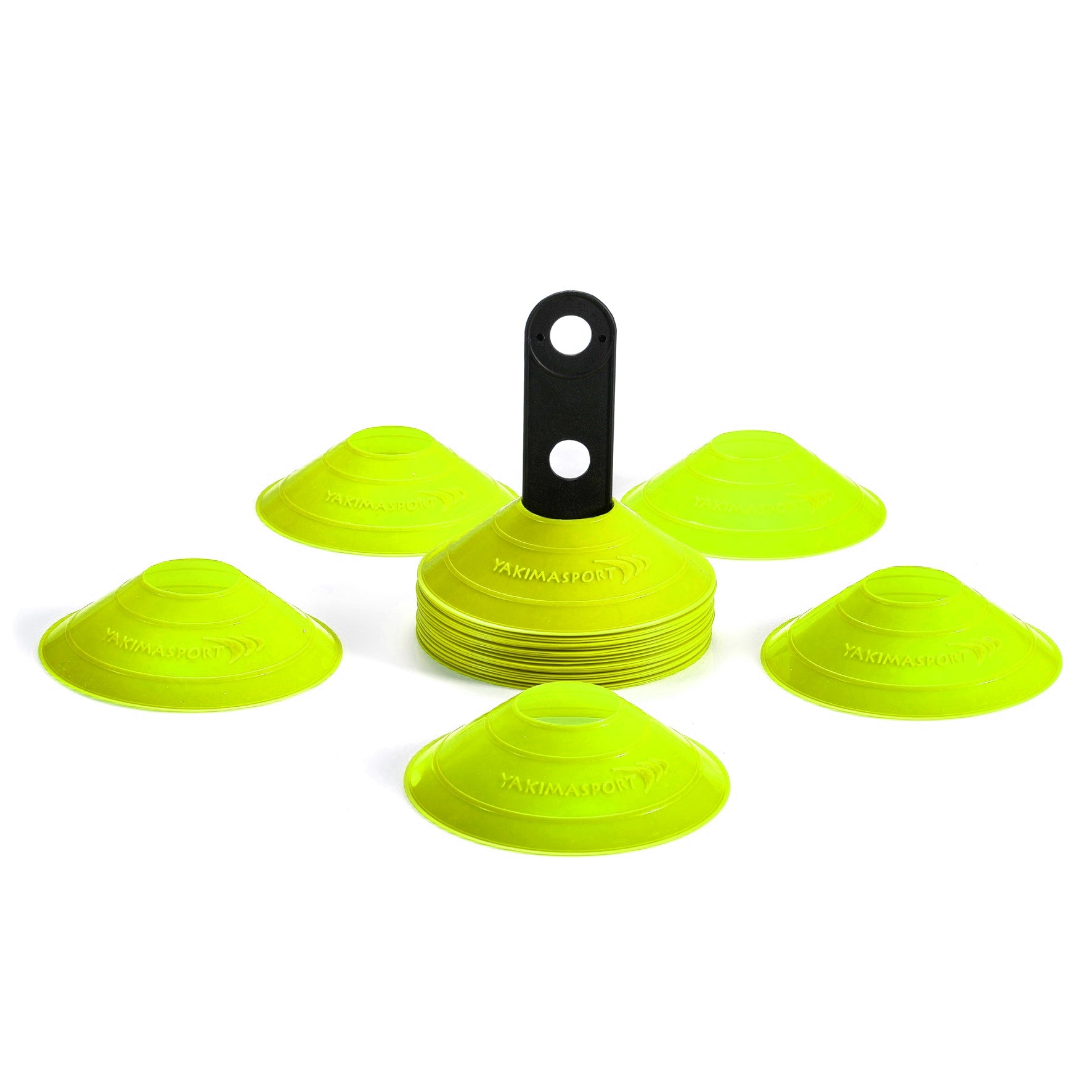 Salas, Konusi, Konusi, Cepures, Treniņsēnes 1 krāsā Yellow Yakimasport