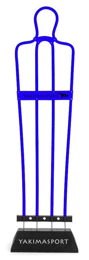 AirFlow futbola siena, 180cm, Pasīvais aizsargs Blue Yakimasport