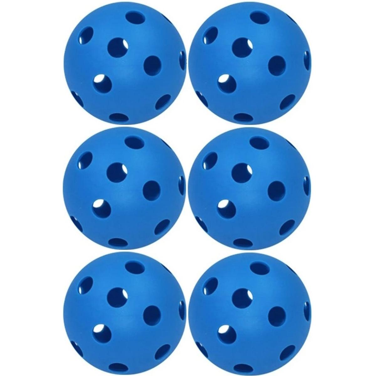 UNIHOC Spēļu bumbas, zilas, XQMAX, 6 gab.