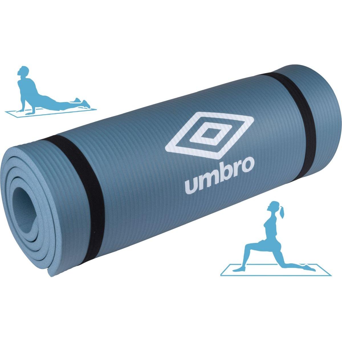 Fitnesa paklājiņš NBR pretslīdes materiāls 190x58x1,5 cm Umbro