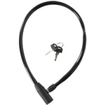Dunlop velo slēdzenes troses slēdzene 0,4x65cm - melna