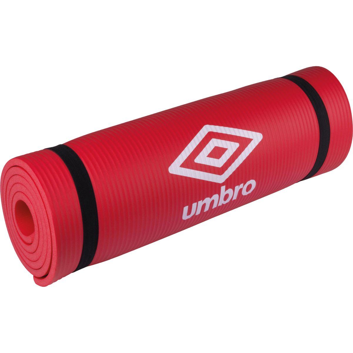 FITNESS PAKLĀJS NBR pretslīdošs 190x58x1CM SARKANS UMBRO