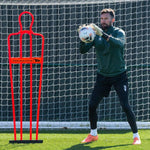 AirFlow futbola siena, 160cm, pasīvais aizsargs juniors Red Yakimasport