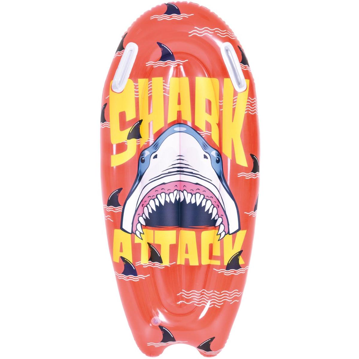 Piepūšams pelddēlis 100x50cm Shark 35017 sarkans