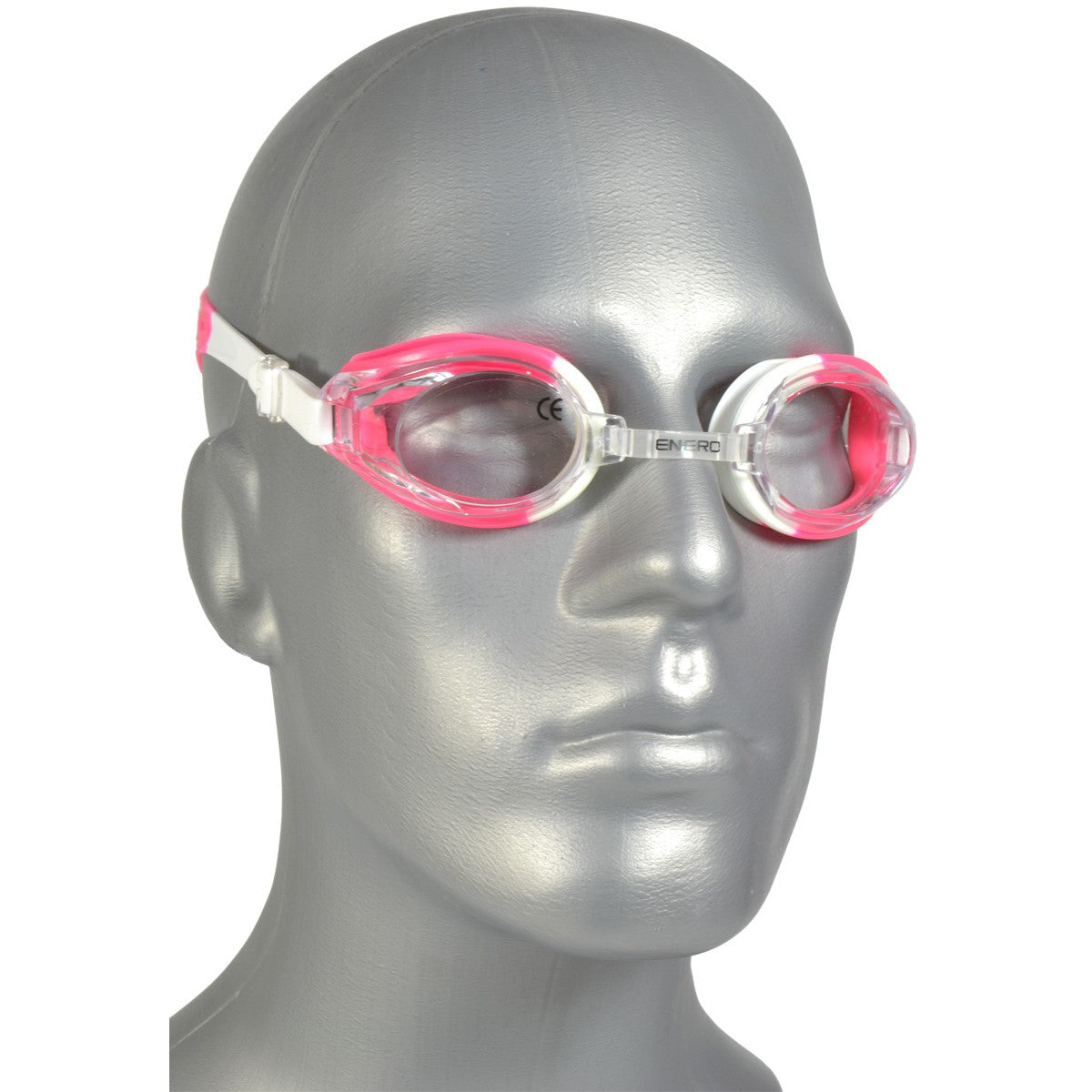 Enero rozā peldēšanas brilles + aizbāžņi