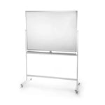 Regulējams taktiskais futbola dēlis 120x90cm uz riteņiem, abpusējs Yakimasport