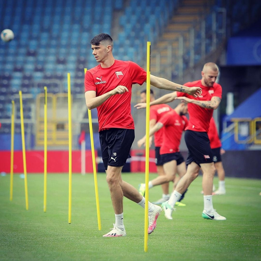 Tyczka treningowa i slalomowa 170cm tyczki Biały Yakimasport