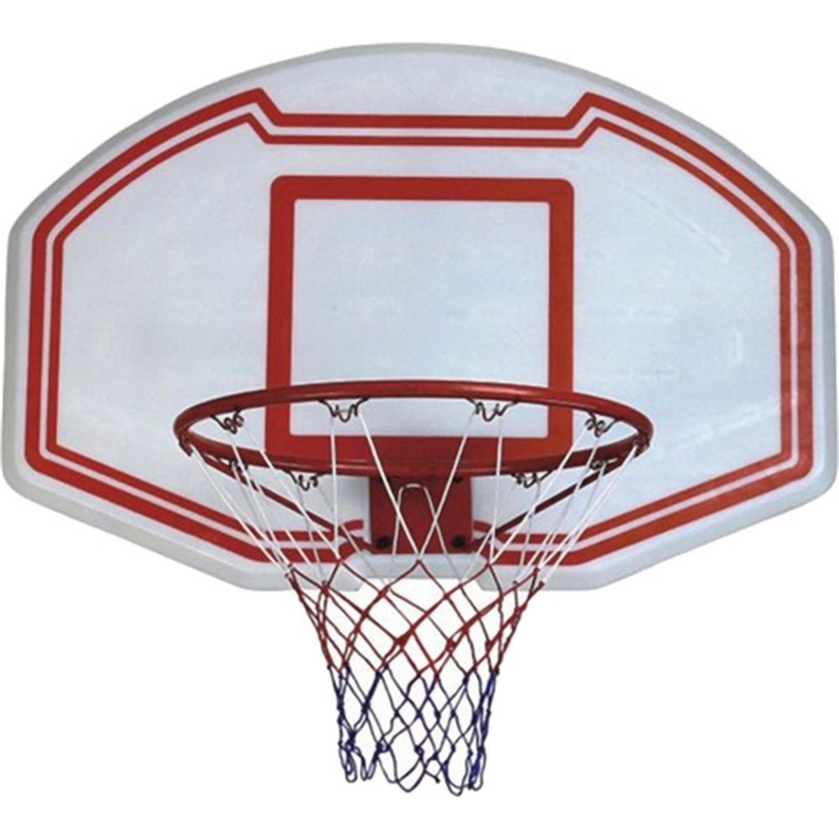 Basketbola vairogs 90x60cm Enero + stīpa 43cm