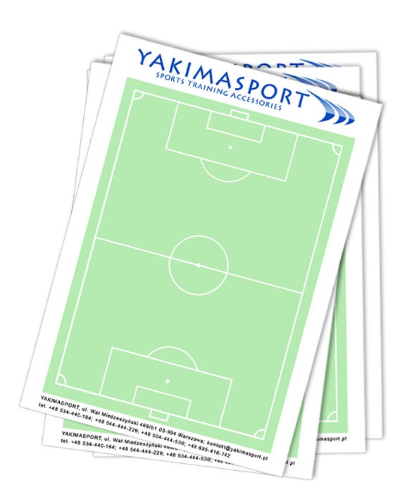 Trenera bloks, piezīmju grāmatiņa, taktiskā piezīmju grāmatiņa PZPN A4 Yakimasport