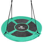 Stārķa ligzdas dārza šūpoles 110 cm XXXL zaļas