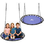 Stārķa ligzdas dārza šūpoles 120 cm zilas