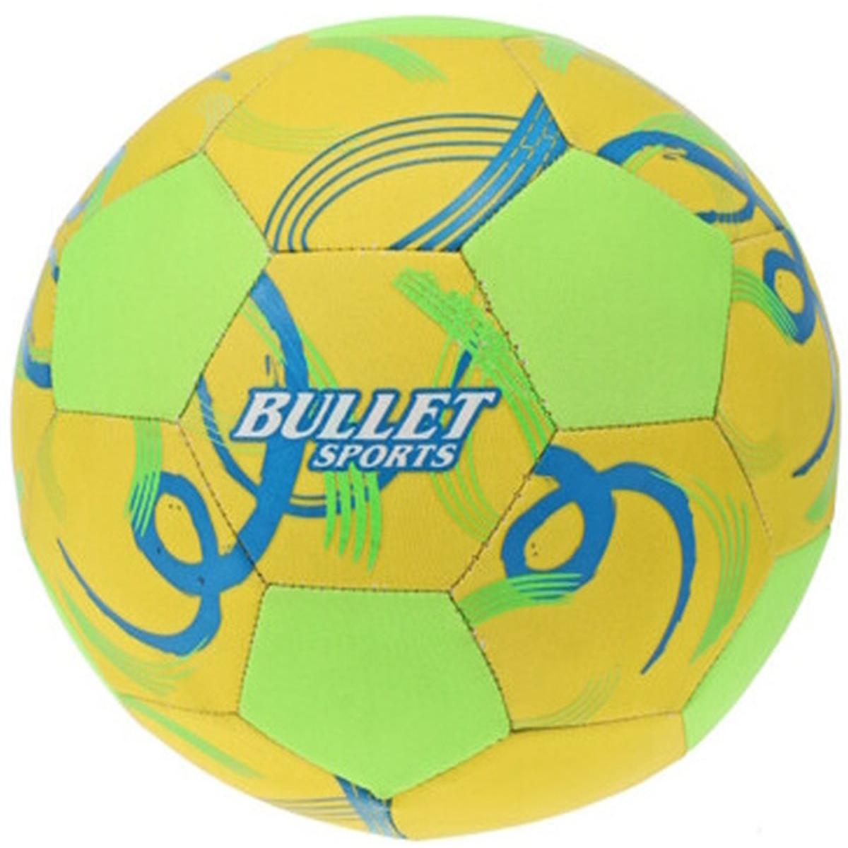 BULLET SPORTS neoprēna futbola bumba, 5. izmērs, zaļa