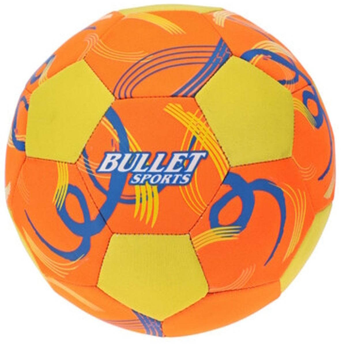 BULLET SPORTS neoprēna futbola bumba 5. izmērs oranža