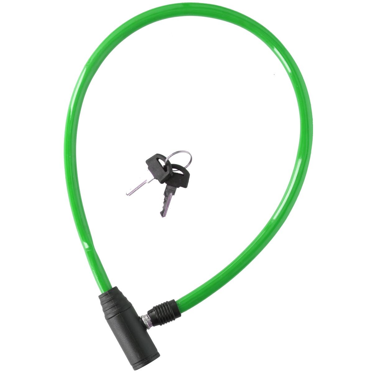 Dunlop velo slēdzenes troses atslēga 0,4x65cm - zaļa