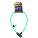 Dunlop velo slēdzenes troses atslēga 0,4x65cm - zaļa