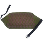 ZAĻI BRŪNA AKUPRESŪRA JOGAS MASĀŽAS JOSTA 45x21x0,5CM EB FIT