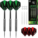 DARTS METAL DARTS 3 GAB. 22G BOX XQMAX GREEN 21 GAB