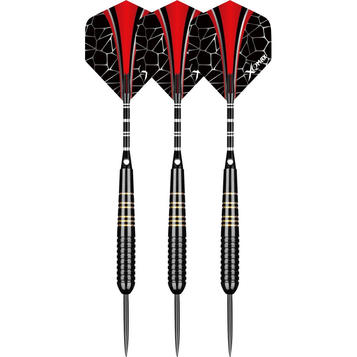 DARTS METAL DARTS 3 GAB. 23G BOX XQMAX GREEN 16 GAB
