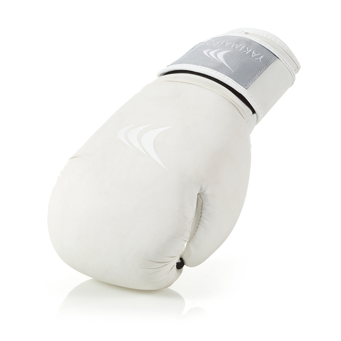 MARS boksa cimdi matēti/balti 6 oz Yakimasport