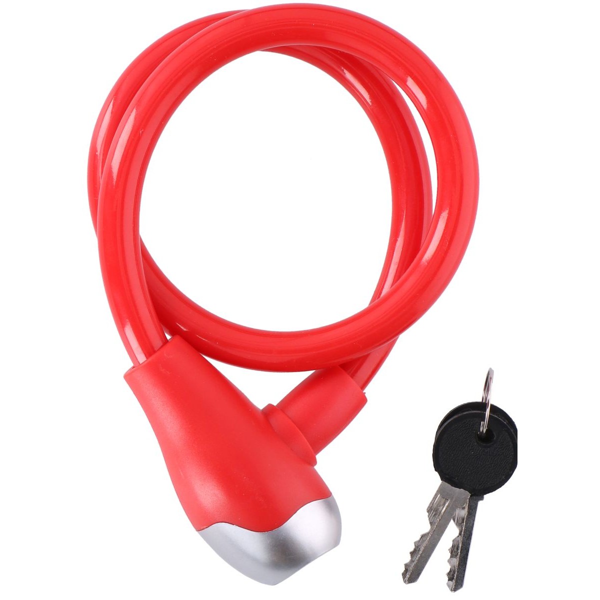 Dunlop spirālveida velosipēda slēdzene 1.2x65cm