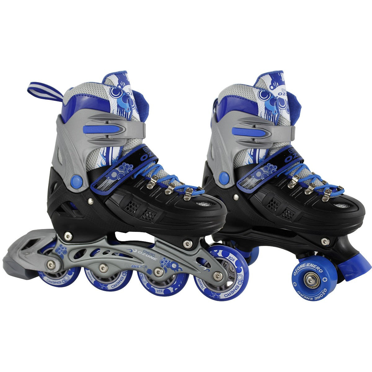 Skrituļslidas Enero Ozone 2W1 31-34 Black Blue