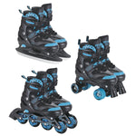 Skrituļslidas/ slidas Enero Lemon 3w1 34- 37 black blue
