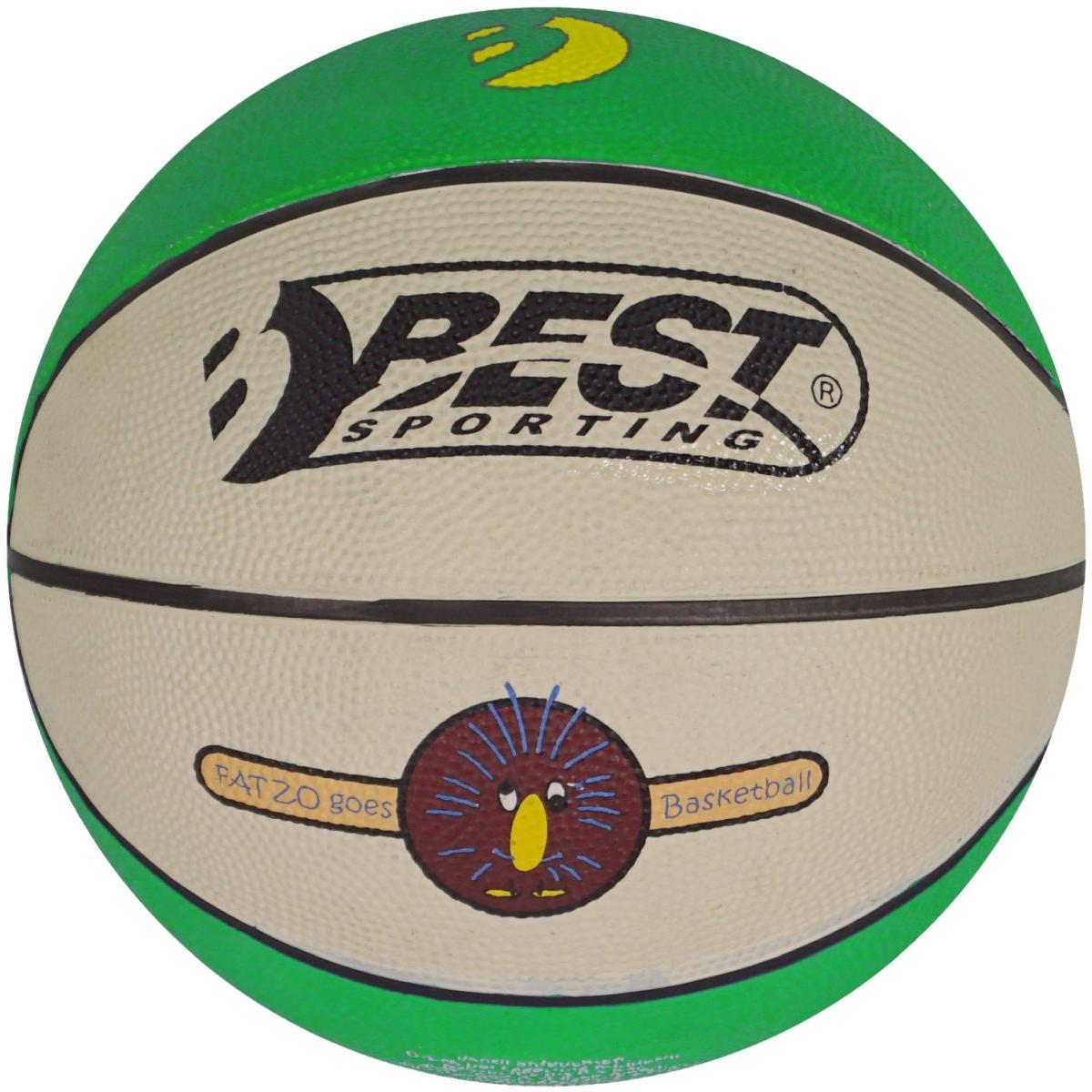 MINI LABĀKĀ SPORTOŠANAS BASKETBOLA BUMBA, 3. IZMĒRS, ZAĻA