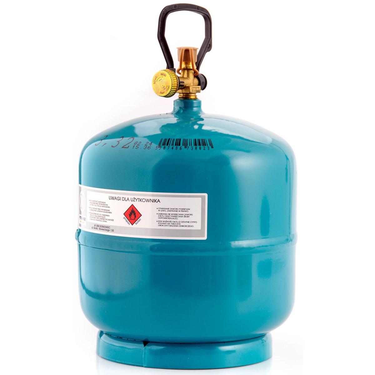 Tūristu gāzes balons 3 kg (7,2 l)