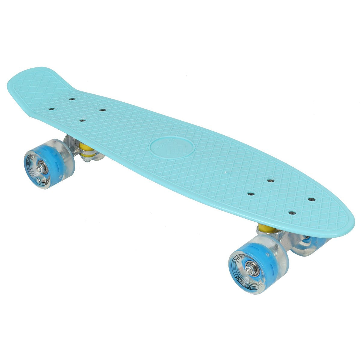 Plastmasas skeitbords 22 collas Enero Blue Led