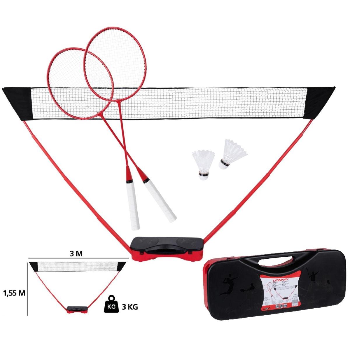 DONNAY 5-IN-1 pludmales un dārza badmintona komplekts