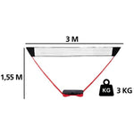 DONNAY 5-IN-1 pludmales un dārza badmintona komplekts
