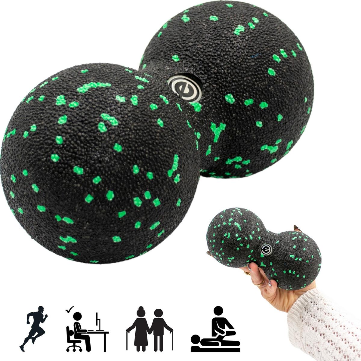Dubultā EPP masāžas bumba 8 cm ENERO FIT