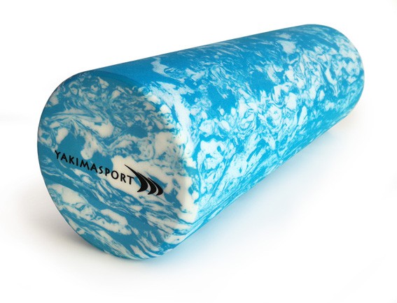 Veltnis, masāžas veltnis - plakans 45 cm Yakimasport