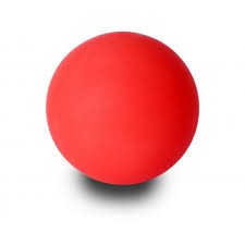 Masāžas bumba - cieta, augsta noturība (LACROSSE BALL) Yakimasport