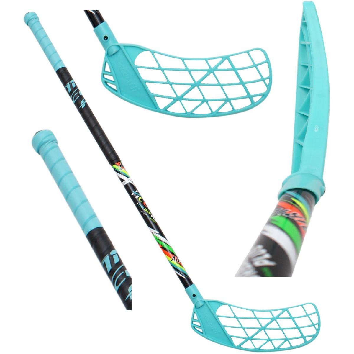 Florbola nīja UNIHOC AIRTEK STICK 90CM BLUE RIGHT XQMAX