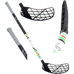 Florbola nūja UNIHOC AIRTEK STICK 70CM, MELNĀ, LABĀ XQMAX