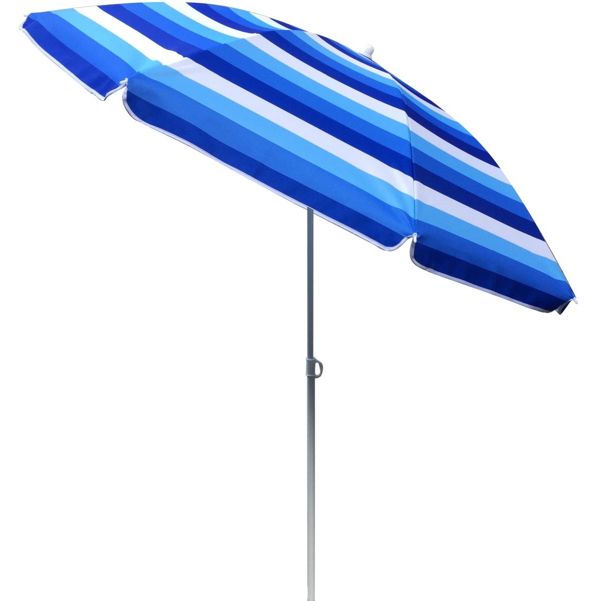 Pludmales un balkona lietussargs 160 cm blue line