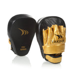 Profilēti treniņu ķepas MAX Black / Gold Yakimasport