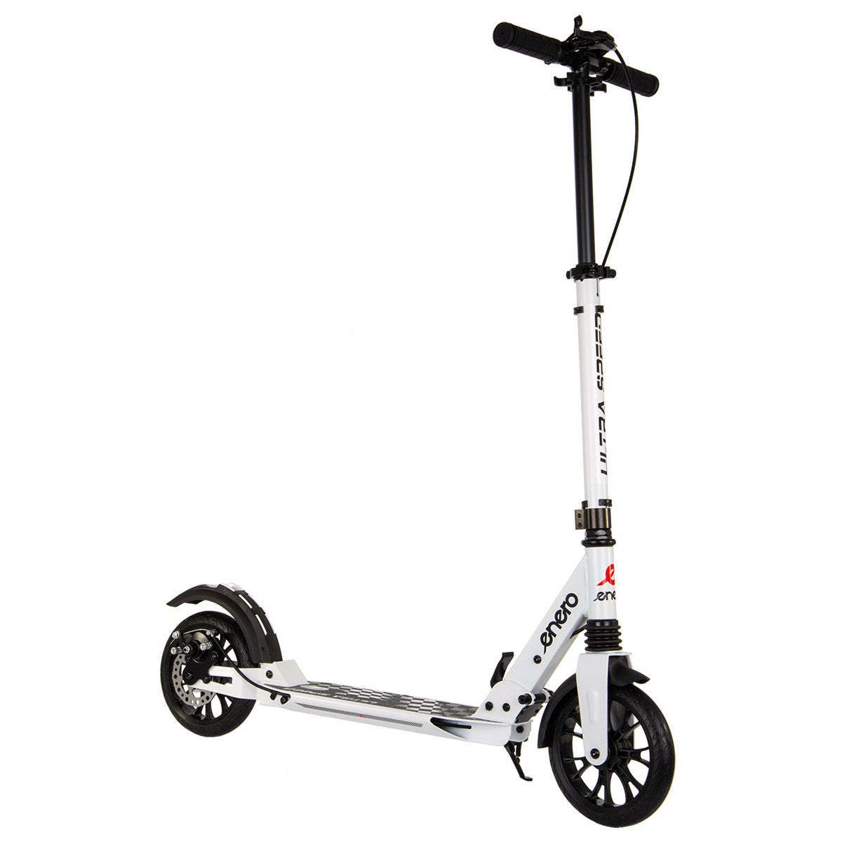 Skrejritenis Enero Ultra Speed 200mm ar disku bremzēm balts